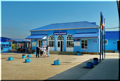 Автостанция города Судак