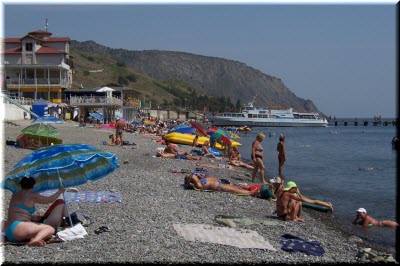 Дикие и оборудованные пляжи поселка Морское (Судак)