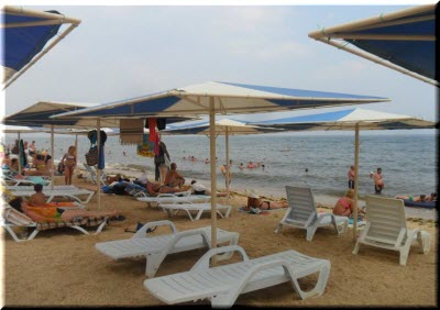пляж Баунти в Феодосии