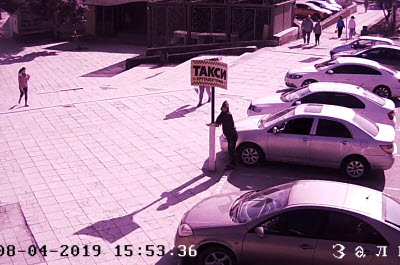 веб-камера на Молодежной площади в Судаке