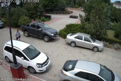фото с камеры у сквера Славы в Керчи